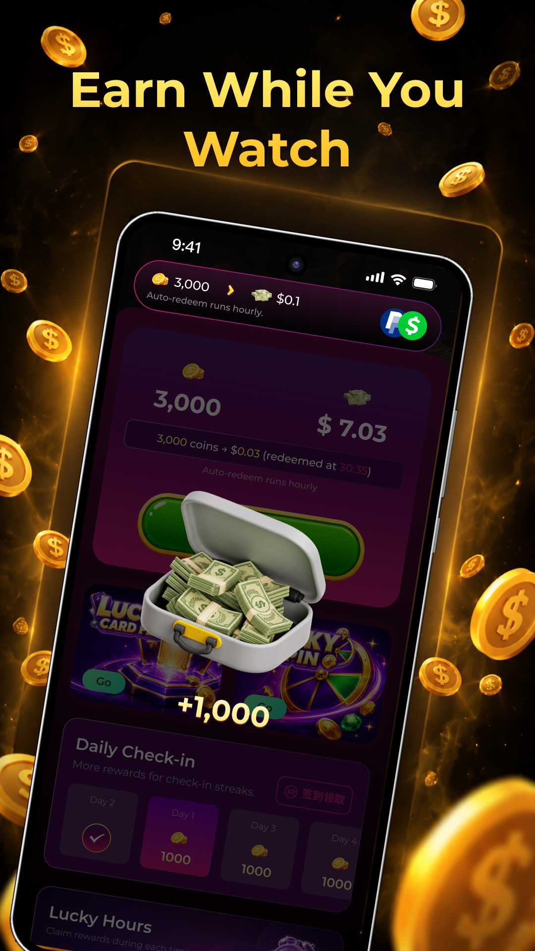 Short drama rewards preview